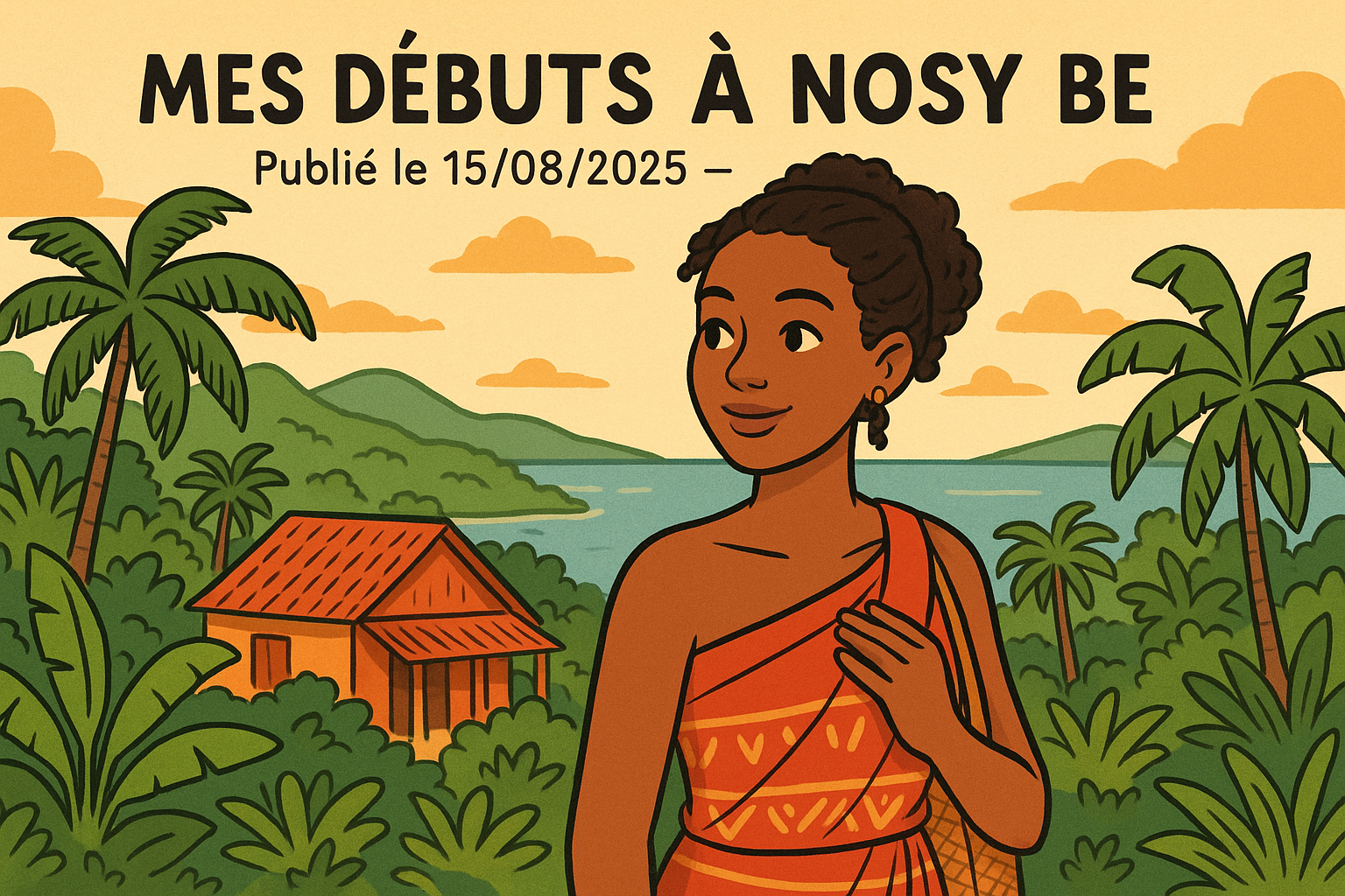 Mes débuts à Nosy Be – atelier Candeur Malgache