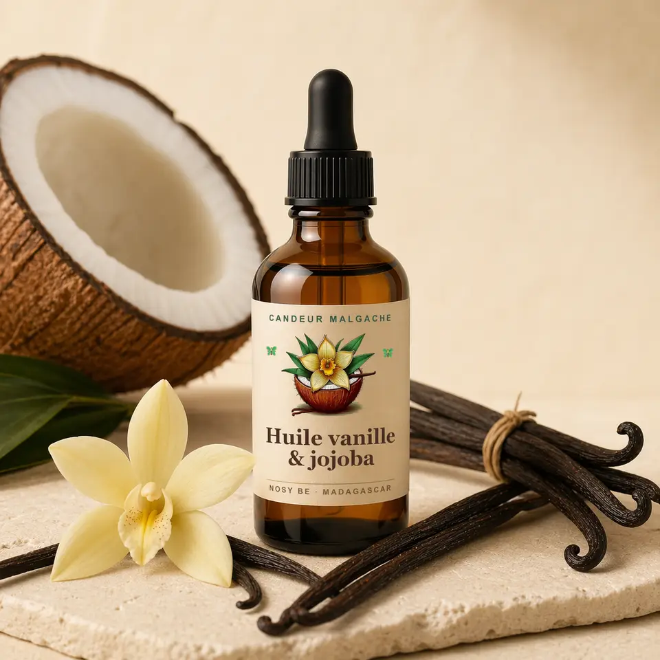 Huile de massage à la vanille