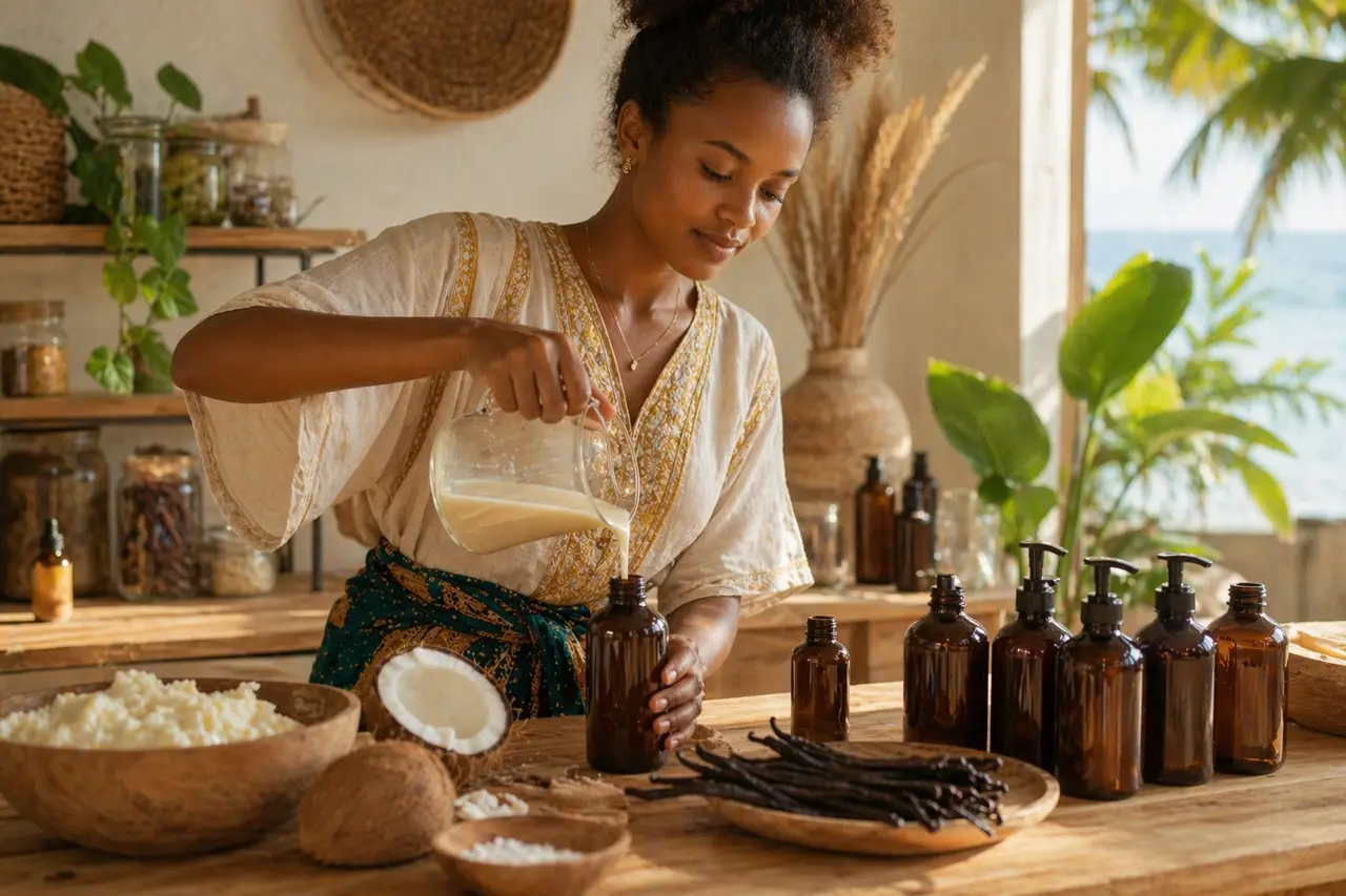 Shampoing vanille : léger et fidèle