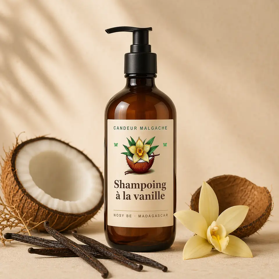 Shampoing à la vanille