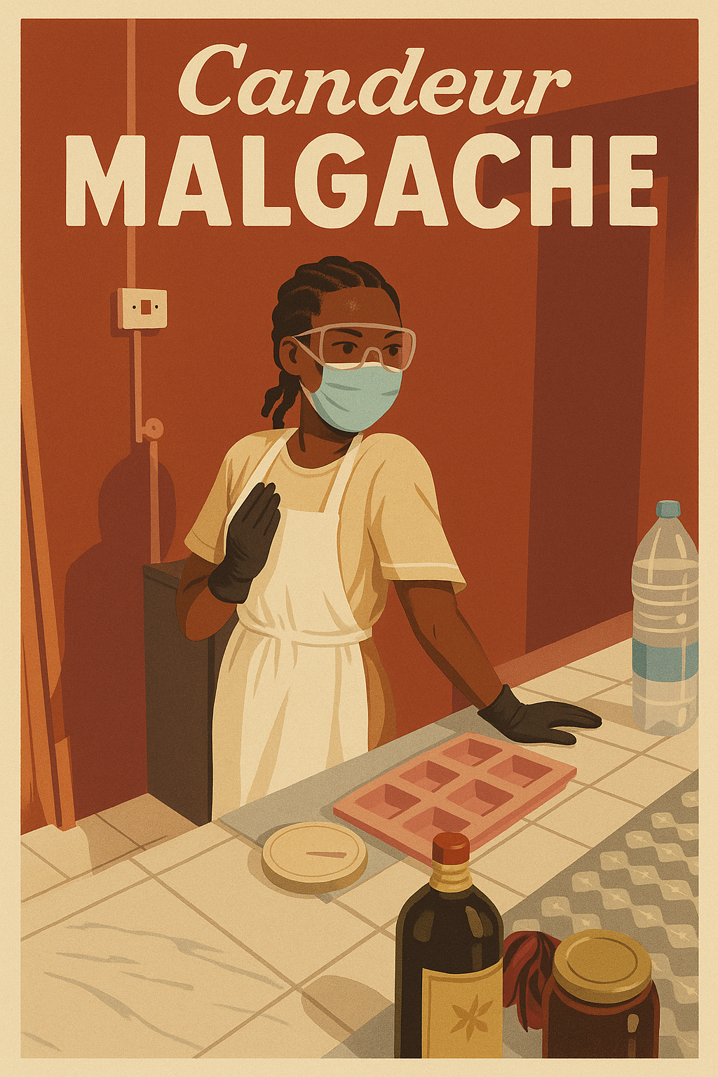 Publicité rétro de Candeur Malgache